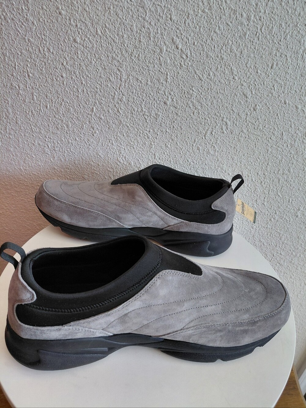 New,without box Propet Men's Stability Slip On Sneaker Dark Gray - Picture 11 of 14